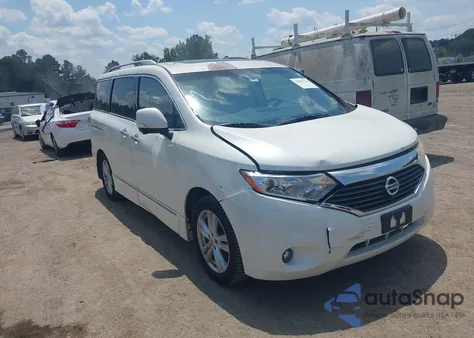 2015 Nissan Quest Platinum z USA, uszkodzony, nr VIN JN8AE2KP2F9123643